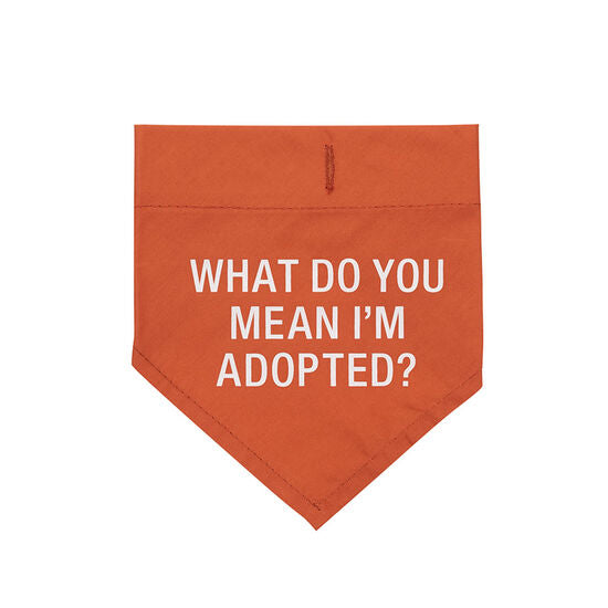 Adopted Small/Medium Dog Bandana - MK Threads Boutique