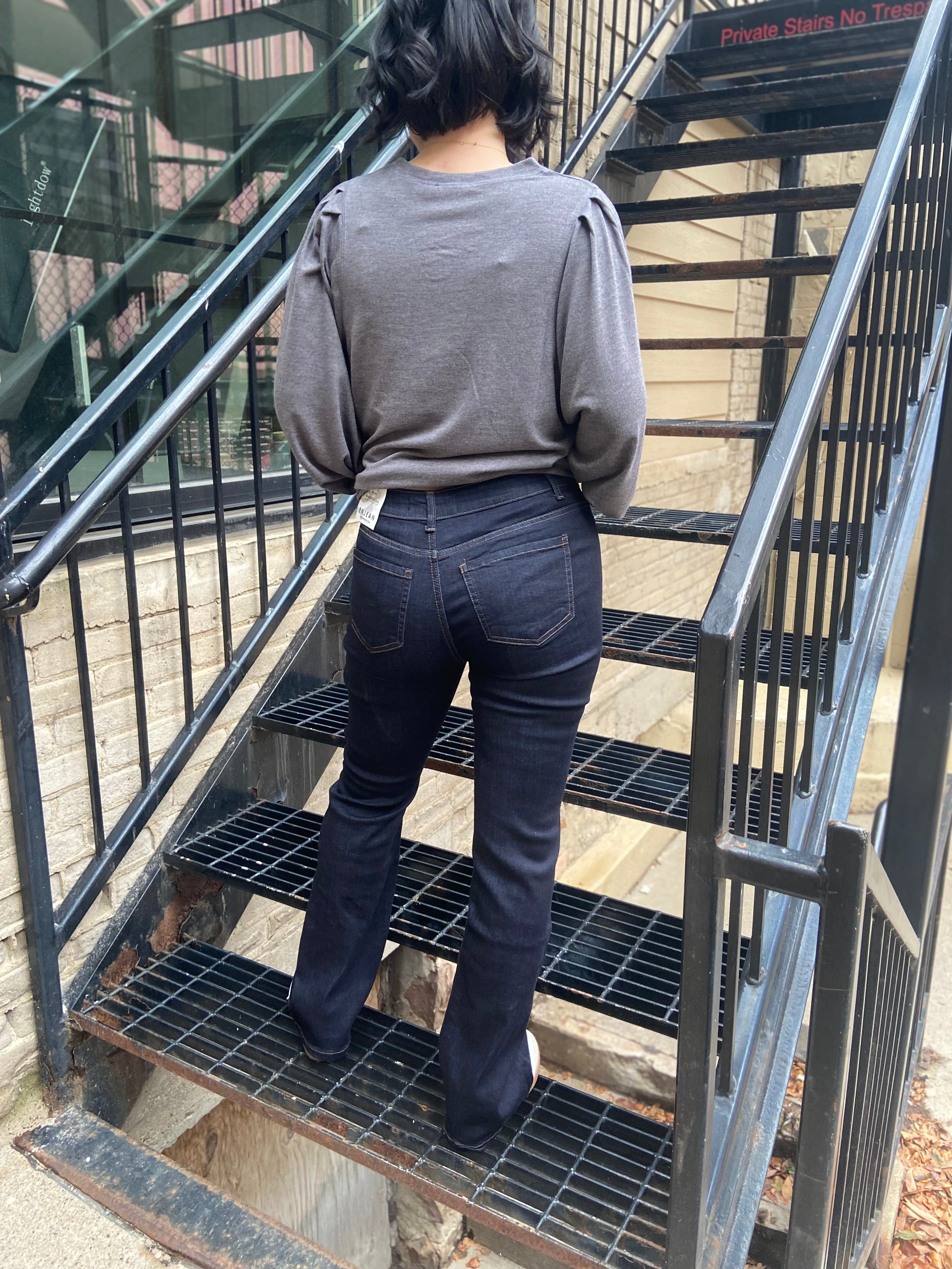 Eric Dark Wash High Rise Boot Cut EnJeans