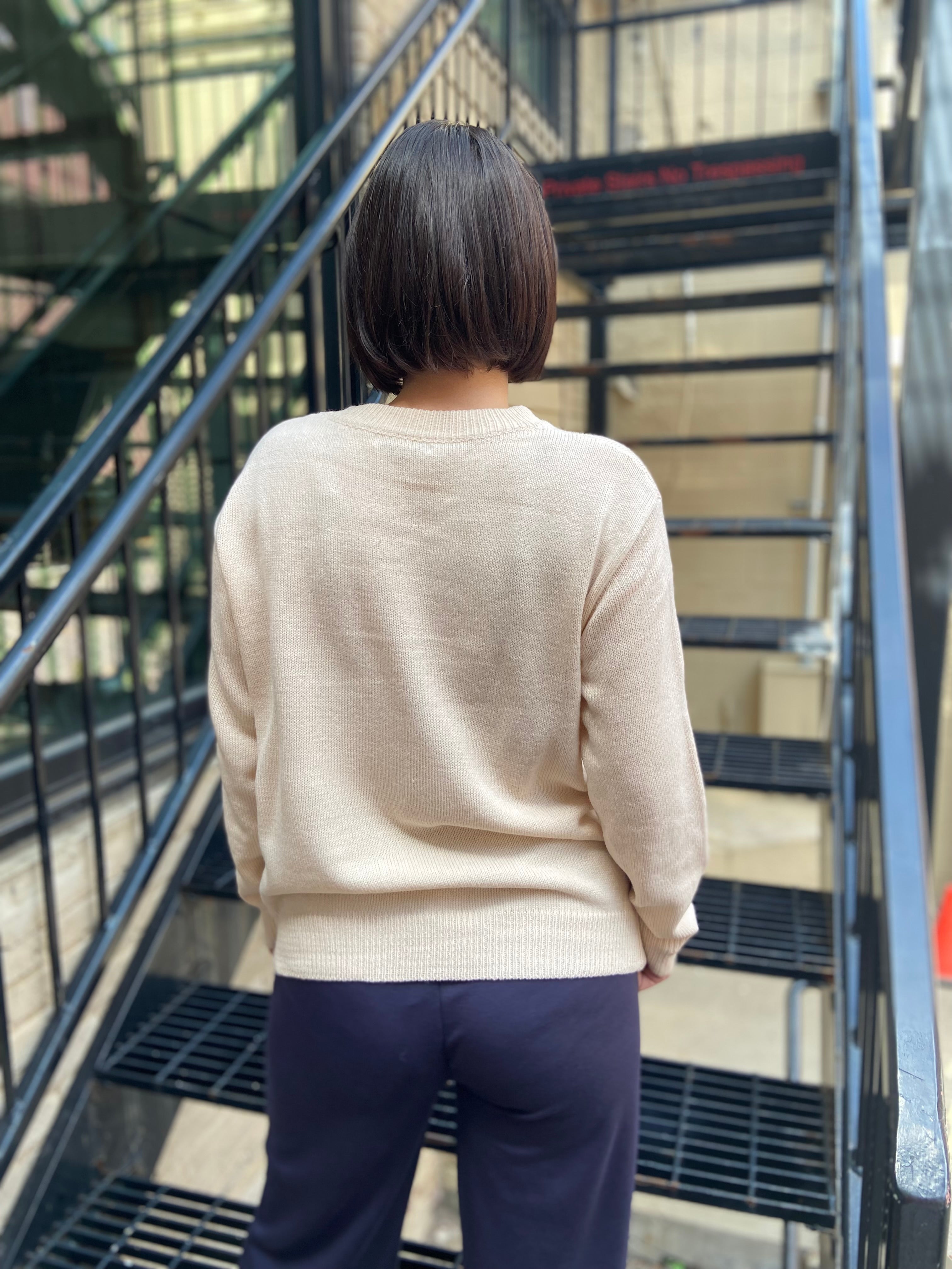 Game Day Tan Crew Neck