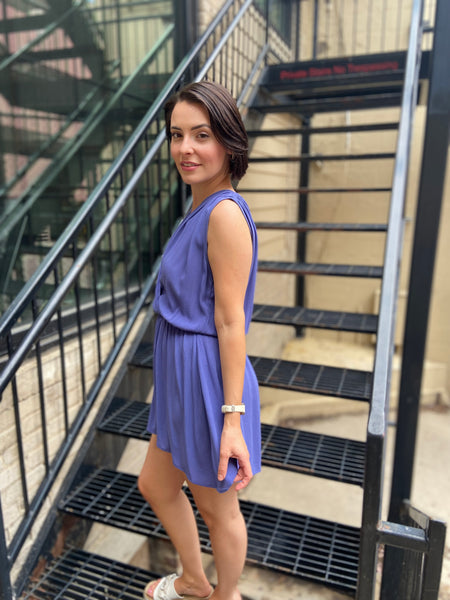 Ari Marlin V Neck Romper