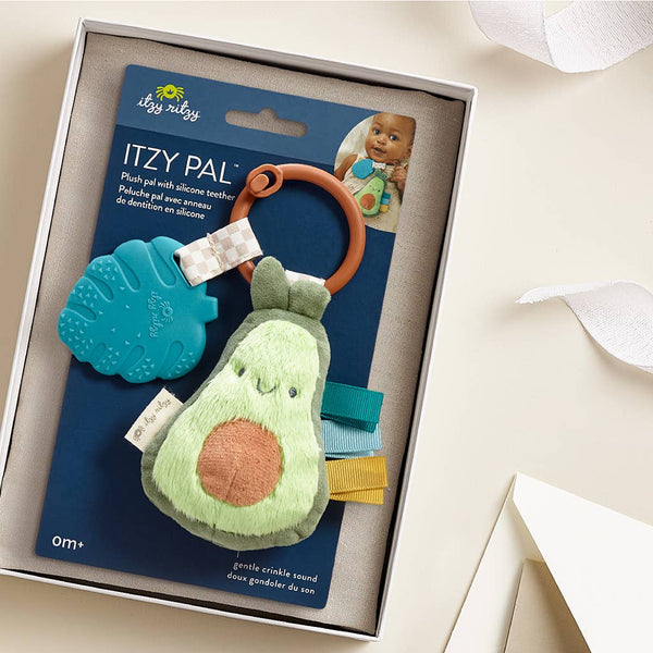 *New Options* Itzy Pal™ Plush + Teether: Strawberry