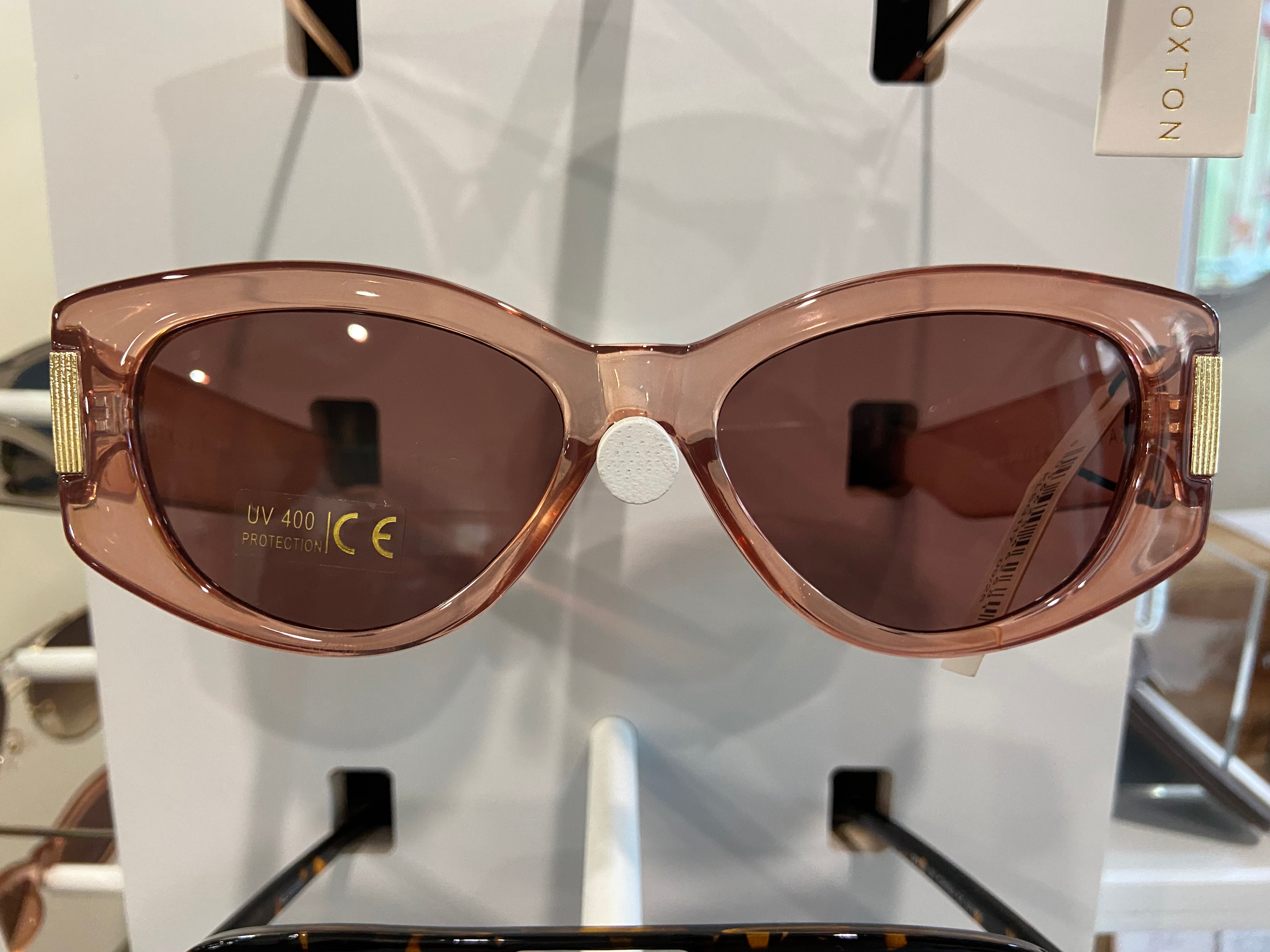 RIMINI SUNGLASSES | Pink | 1 3/4" x 5 3/4" x 5 13/16"