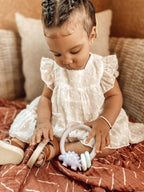 Ritzy Rattle™ Silicone Teether Rattles: Dino