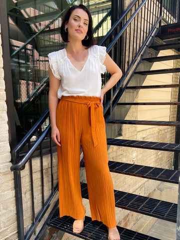 Pasadena Tangerine Dress Pants