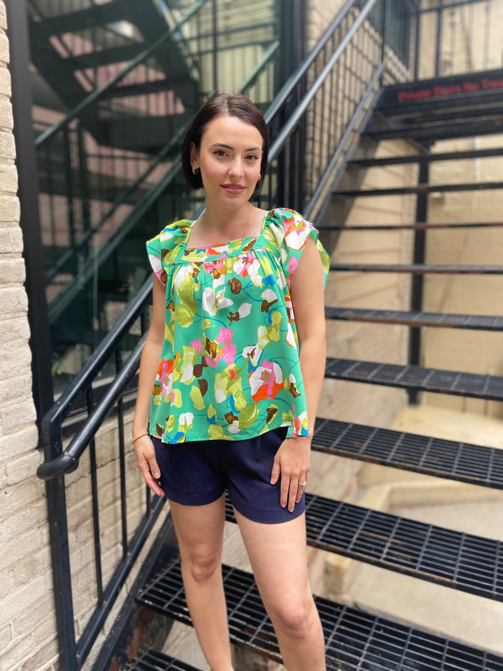 Step into summer with the Elli Navy Blue Linen Shorts, your go-to choice for laid-back style. Crafted from lightweight linen, these shorts offer a perfect blend of comfort and chic flair. The breathable fabric keeps you cool, whether you're heading to a picnic, lounging at home, or enjoying a day at the beach. Plus, their versatile navy blue shade pairs effortlessly with any top in your wardrobe.

- Soft and breathable fabric for all-day comfort
- Versatile navy blue colour for easy styling
- Ideal for picn