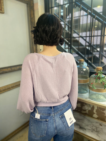 Sandra Lavender Sweater