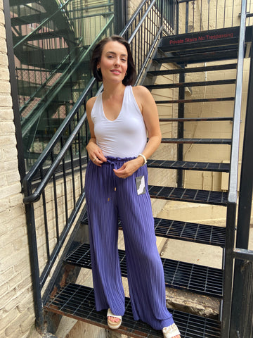 Charlie Dusk Pleated Pants