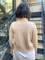 Kit Khaki Bolero Cardigan