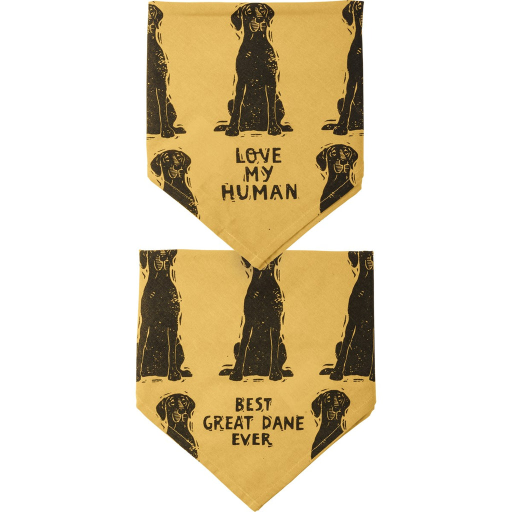 Best Great Dane Pet Bandana - MK Threads Boutique