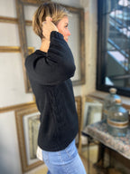Annie Black Knit Sweater