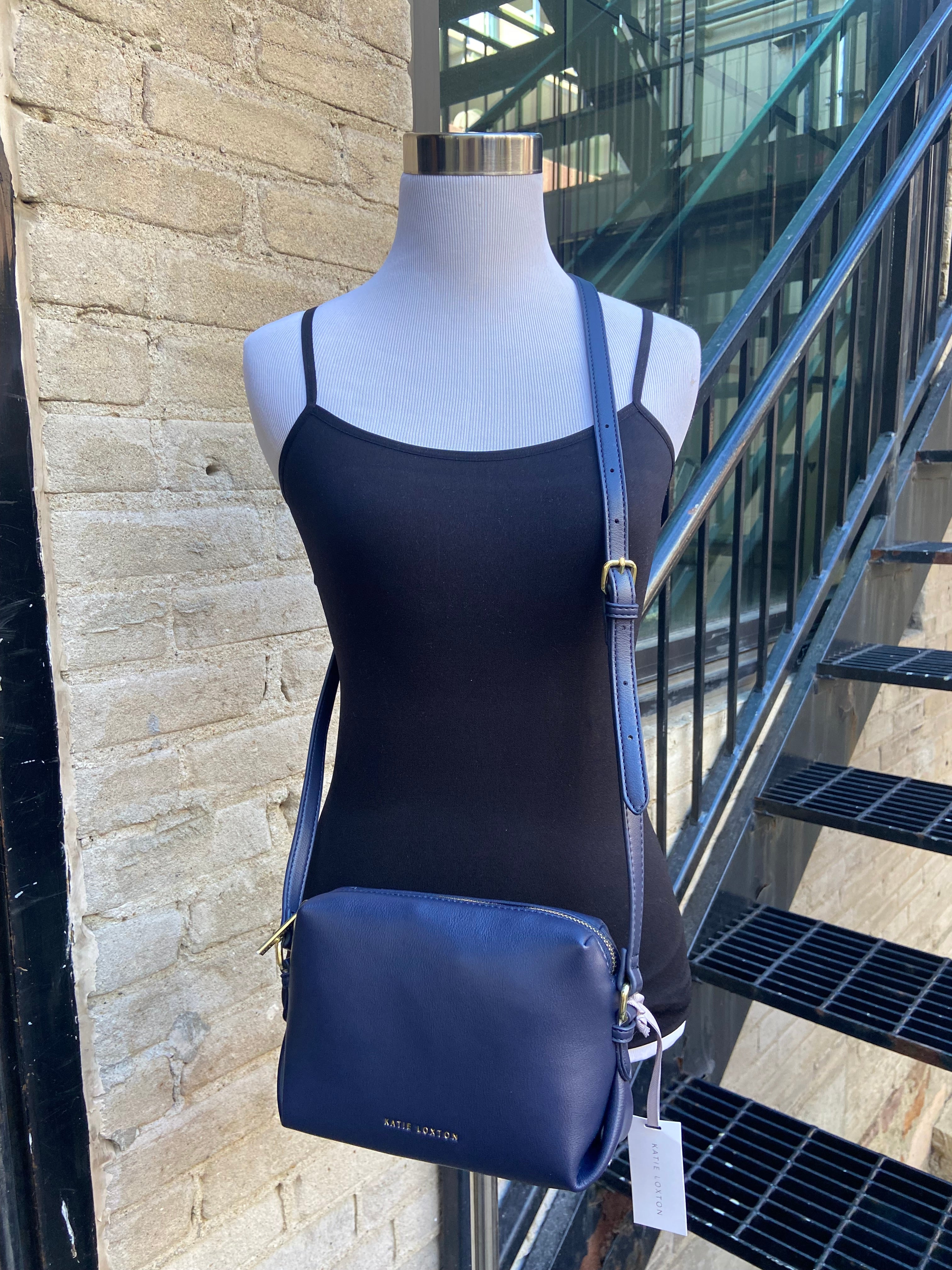 Lily Midnight Blue Crossbody Bag