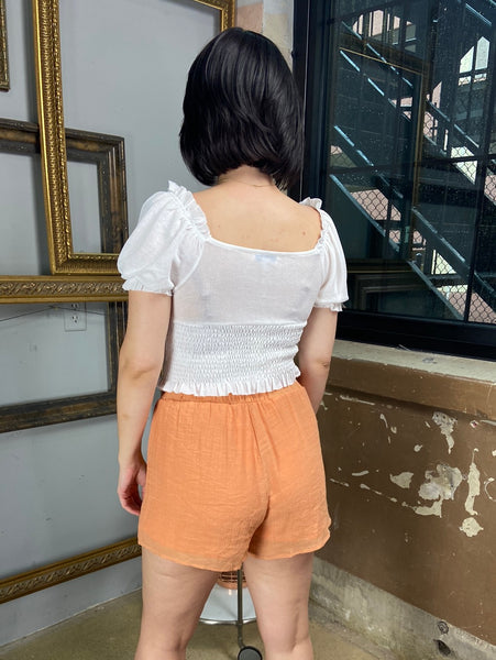 Tessa Apricot Shorts