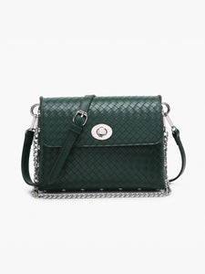 Yazmin Faux Woven Crossbody