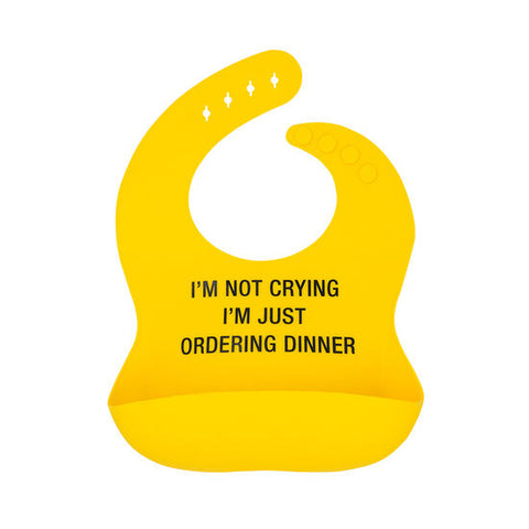 Not Crying Silicone Bib