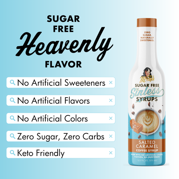 Salted Caramel Sugar Free Sinless Syrups