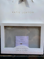 Light Gray Pouch And Bracelet Mom Gift Set
