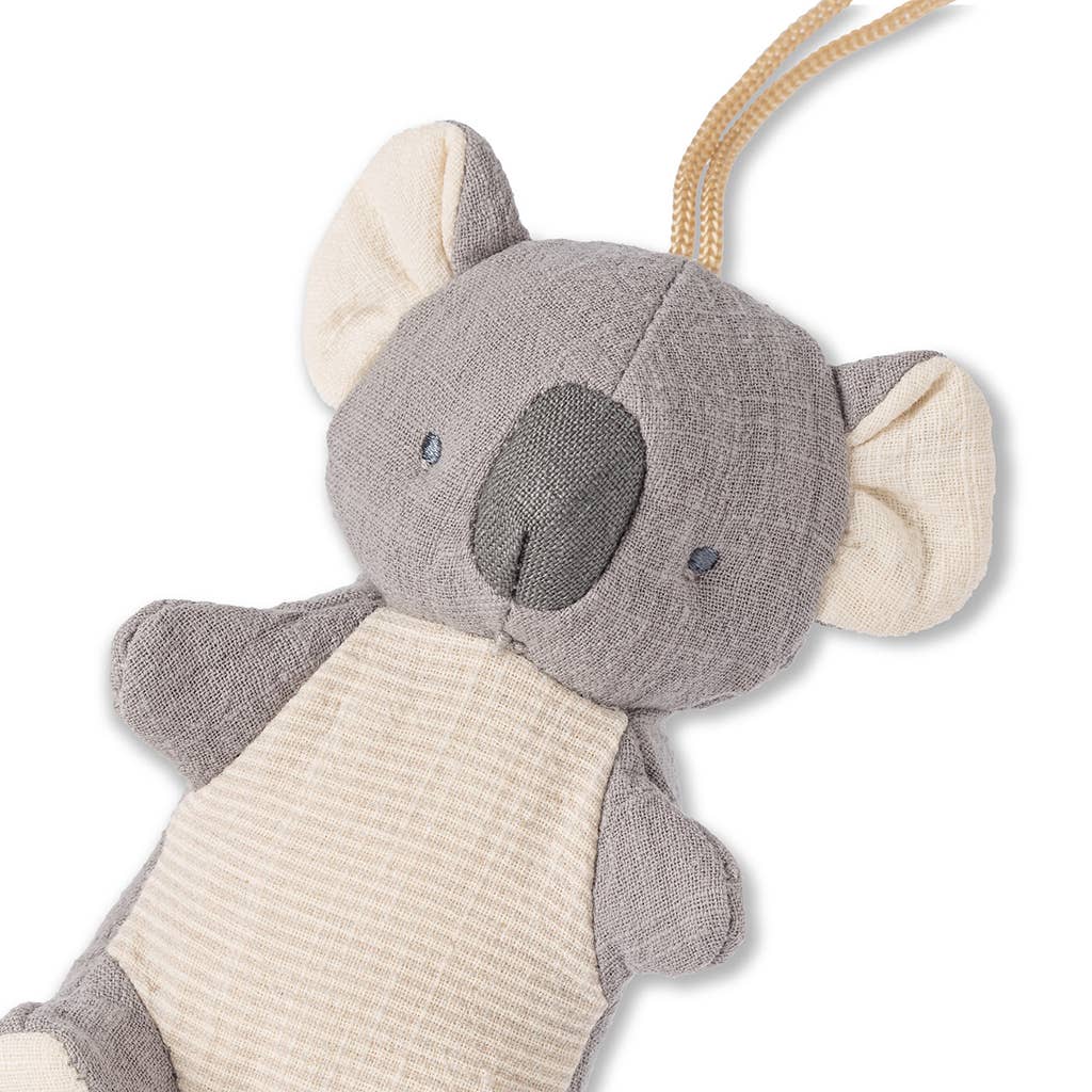 Bitzy Pal Natural Rubber Pacifier & Plush: Bear