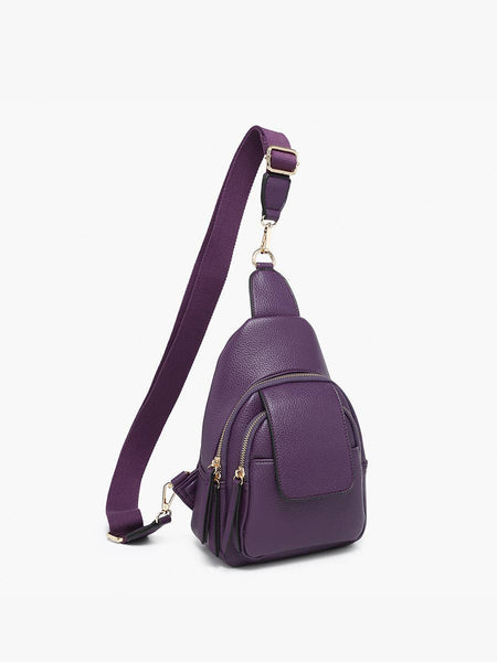 Sophia Sling Bag: Brown