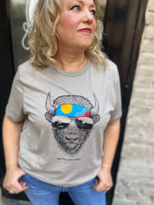 Mayor Bison Sioux Falls Buffalo Tee