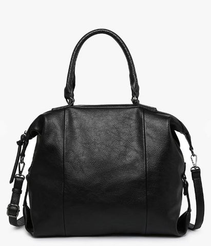 Indy Black Tote Handbag