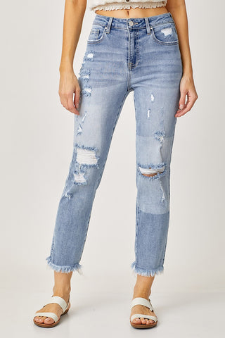 Boston Plus Size Risen Jeans