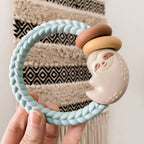 Ritzy Rattle™ Silicone Teether Rattles: Dino