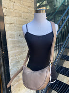 Harley Mocha Saddle Sling Bag