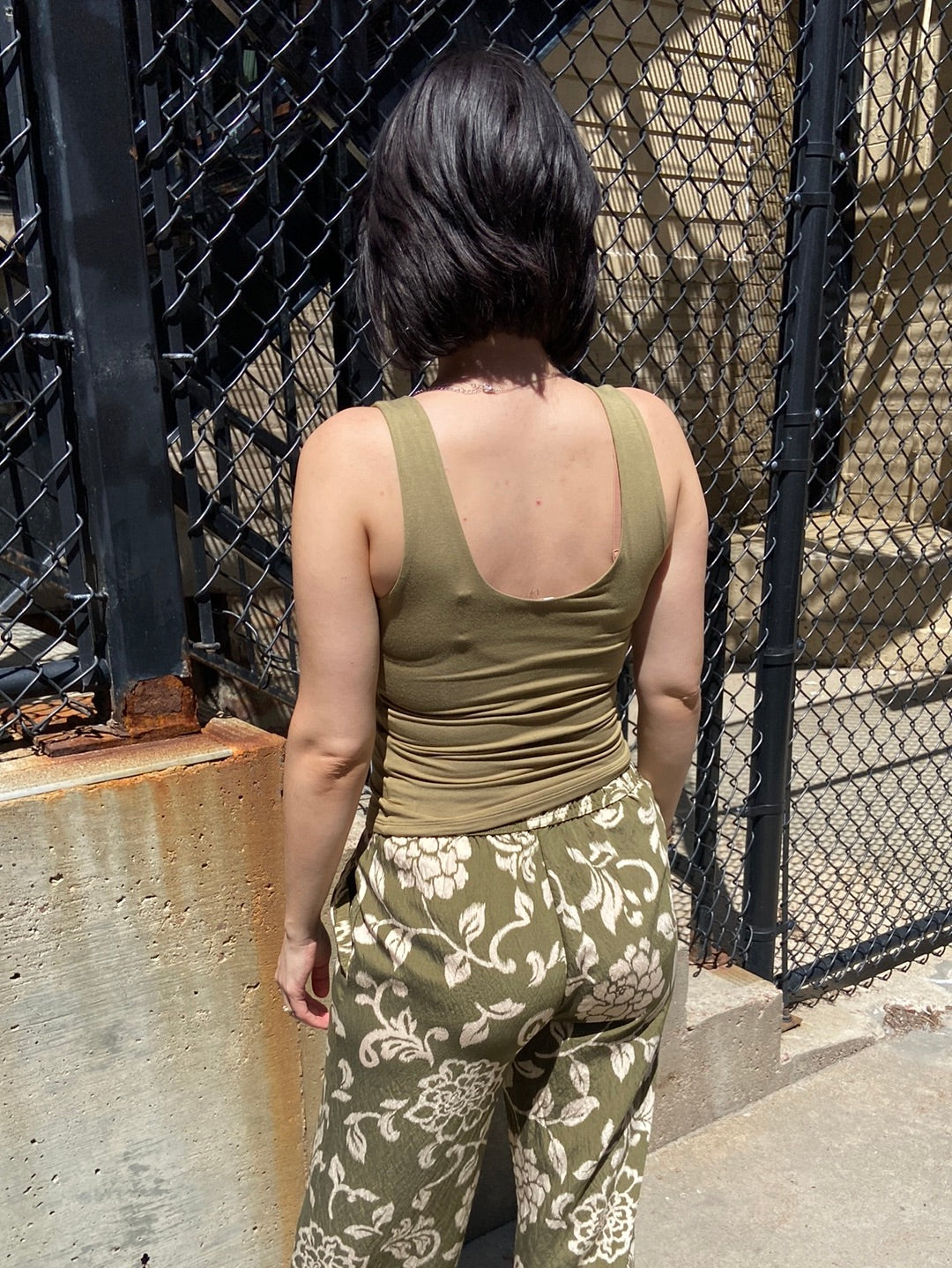 Dani Moss Scoop Neck Tank Top