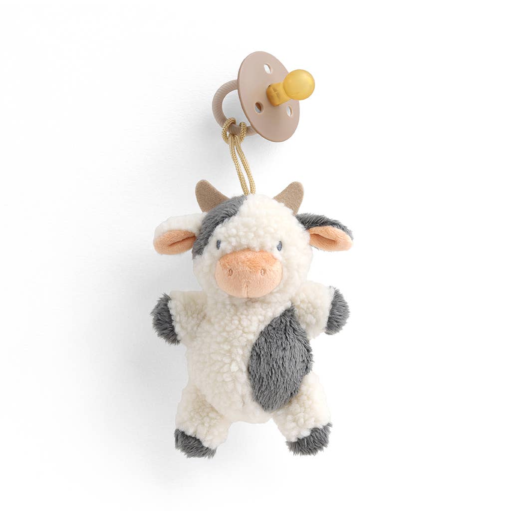 Bitzy Pal Natural Rubber Pacifier & Plush: Bear