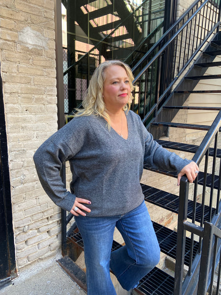 Fireside Charcoal Plus Size Sweater