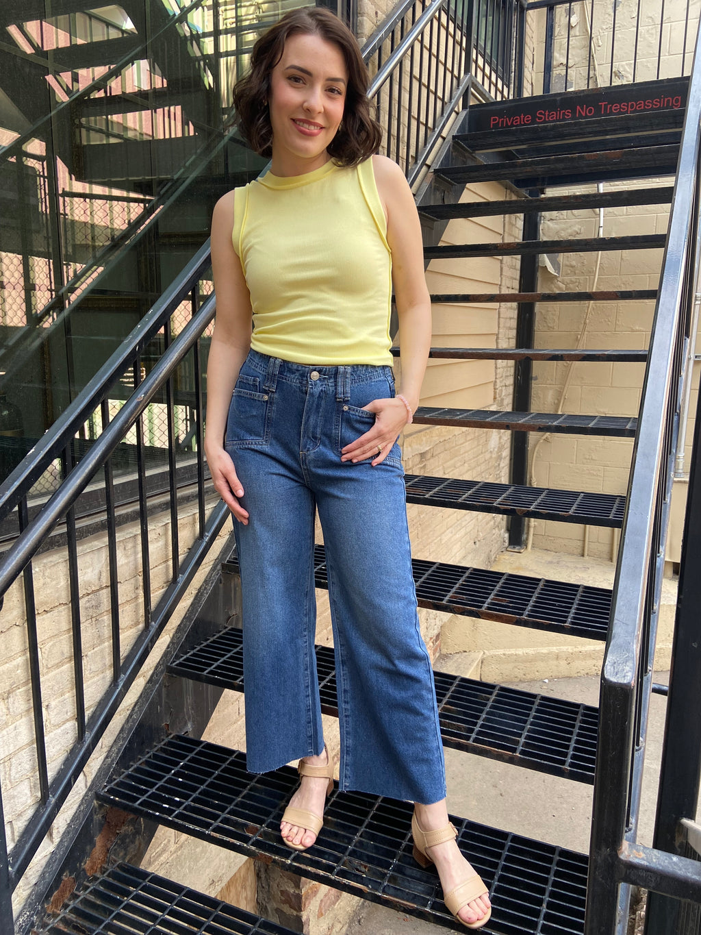 Airie Medium Denim Jeans - MK Threads Boutique