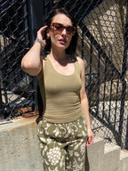 Dani Moss Scoop Neck Tank Top