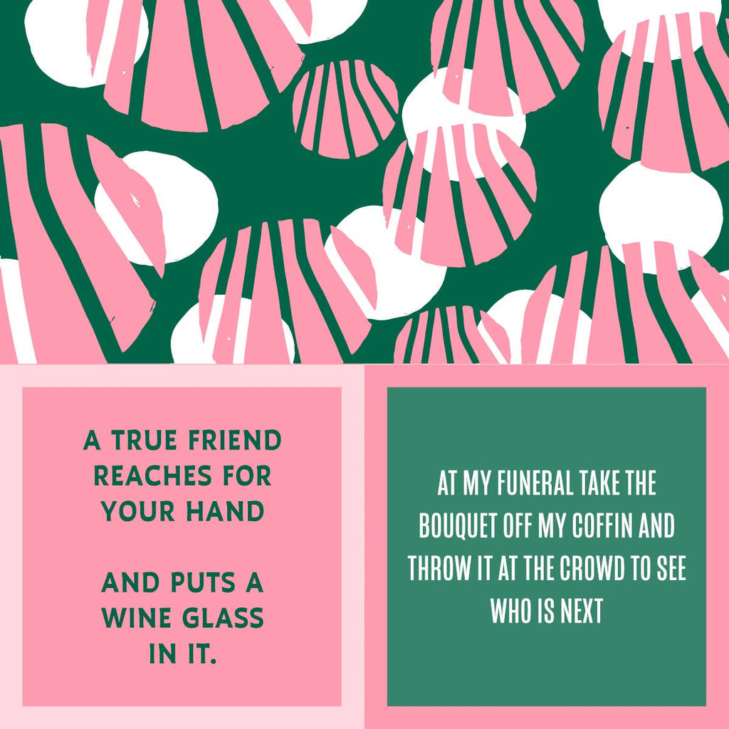 Napkin: True Friend/Funeral - MK Threads Boutique