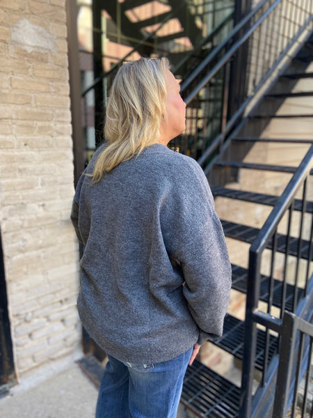 Fireside Charcoal Plus Size Sweater