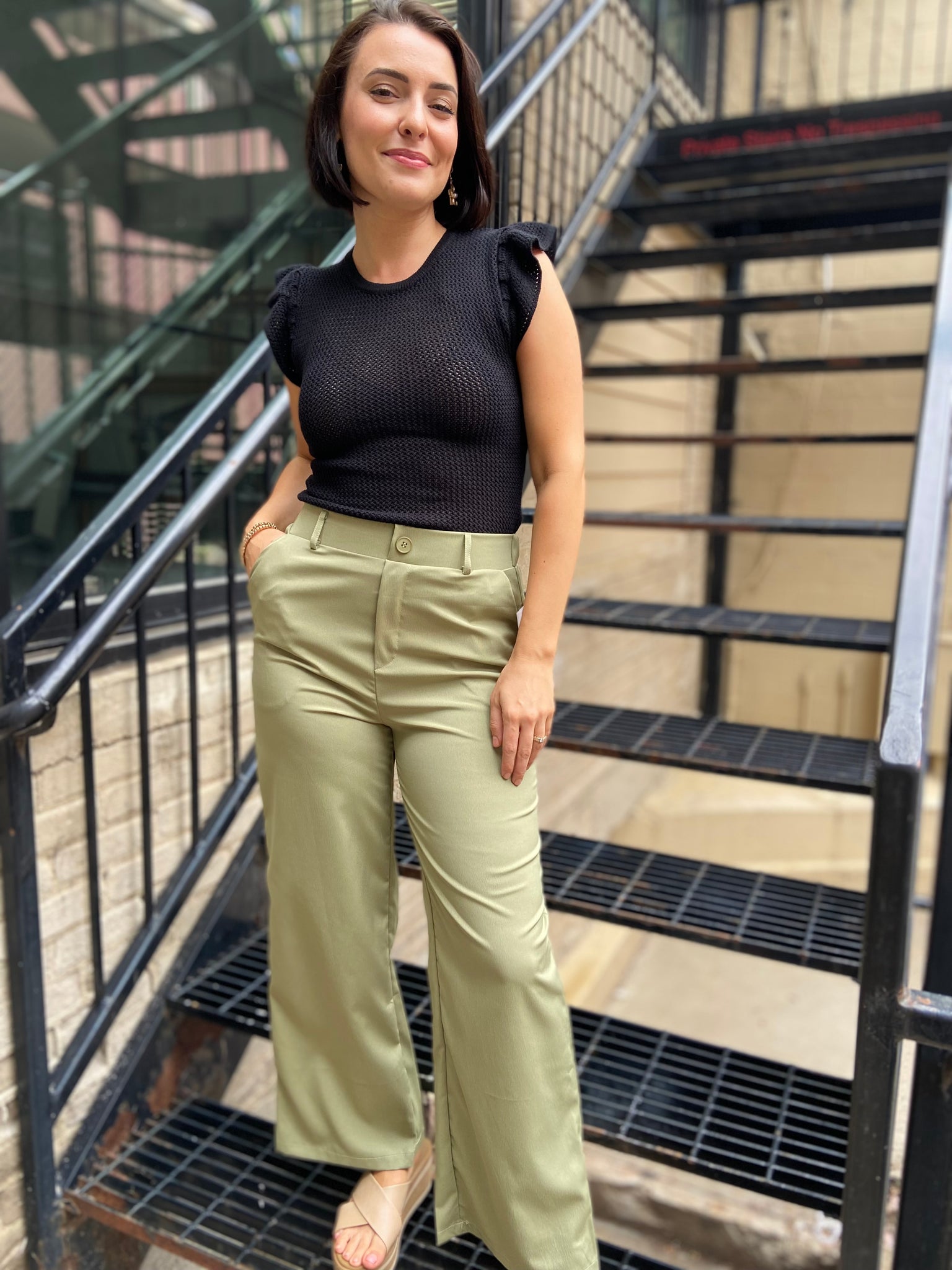 Jennifer Sage Wide Leg Pants