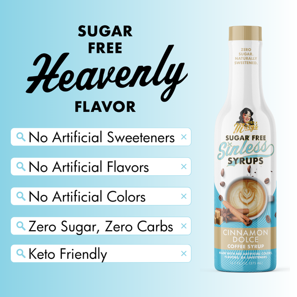 Cinnamon Dolce Sugar Free Sinless Syrups