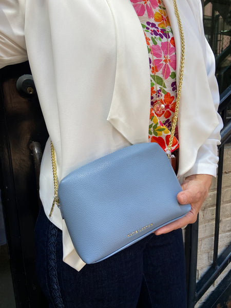 Margot Blue Crossbody Bag