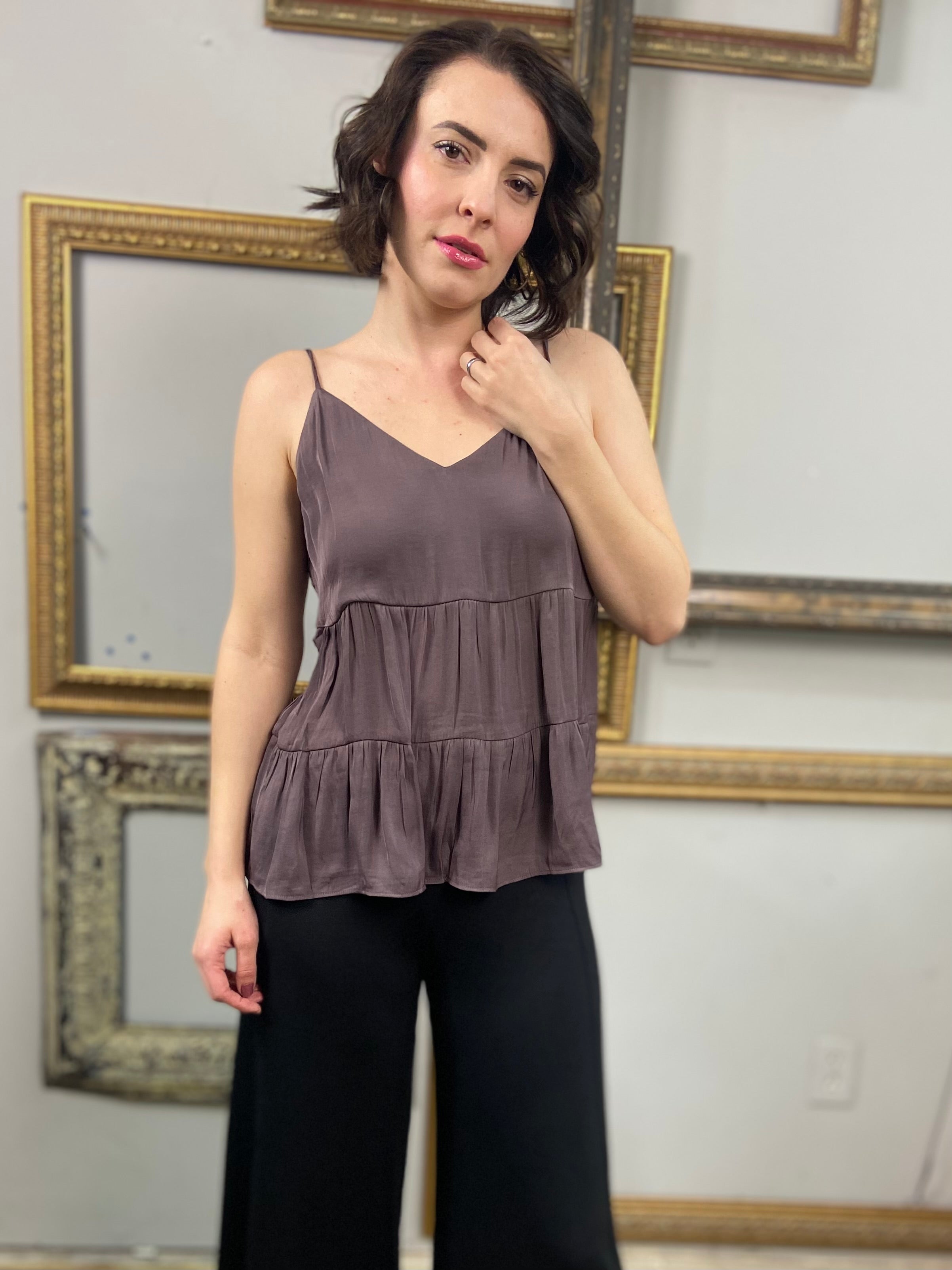 Vera Taro Tiered Tank Top - MK Threads Boutique