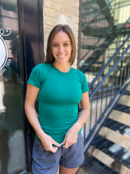 Len Green Short Sleeve Top
