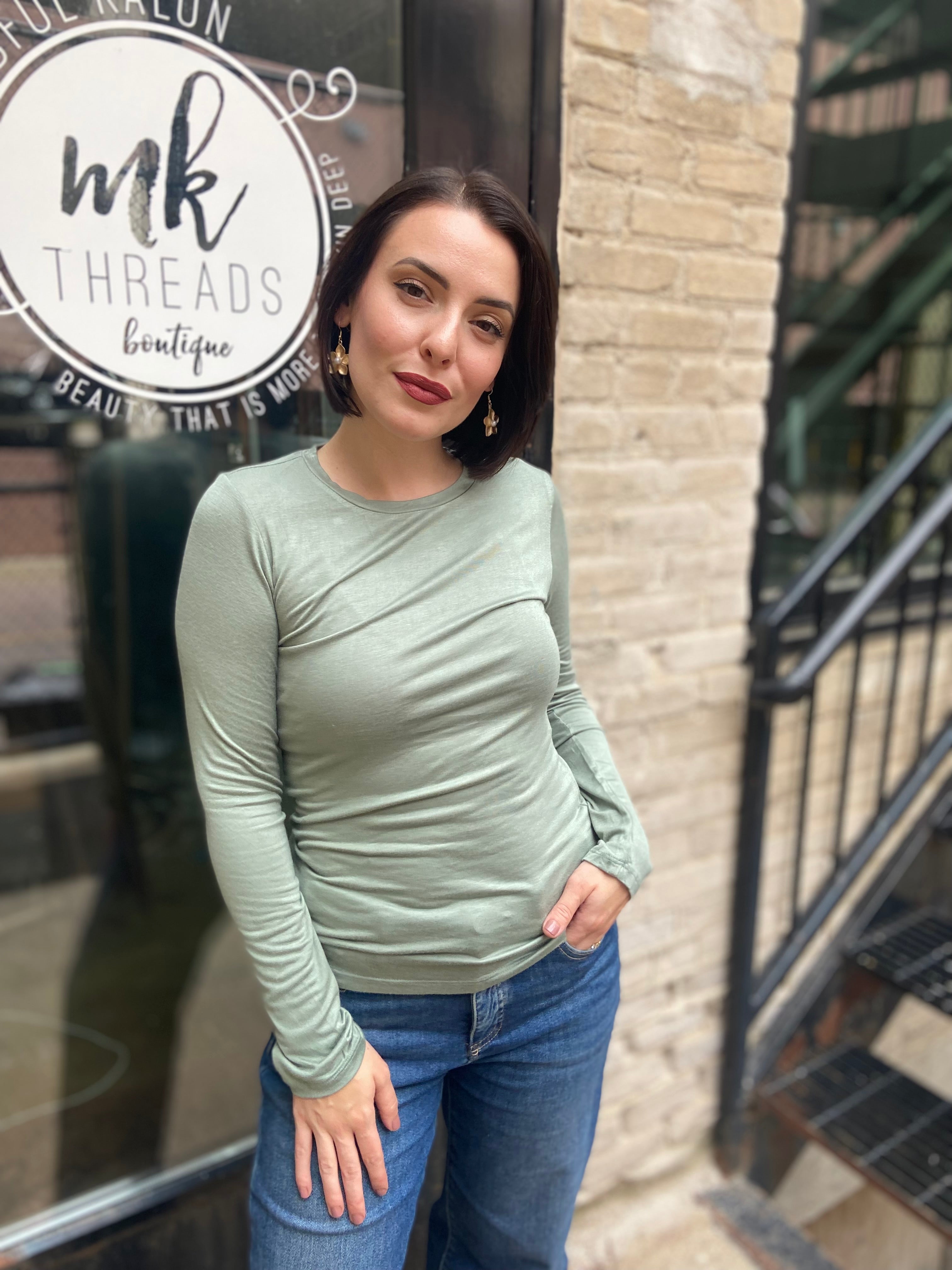 Ryan Sage Relaxed Long Sleeve