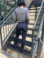 Eric Dark Wash High Rise Boot Cut EnJeans