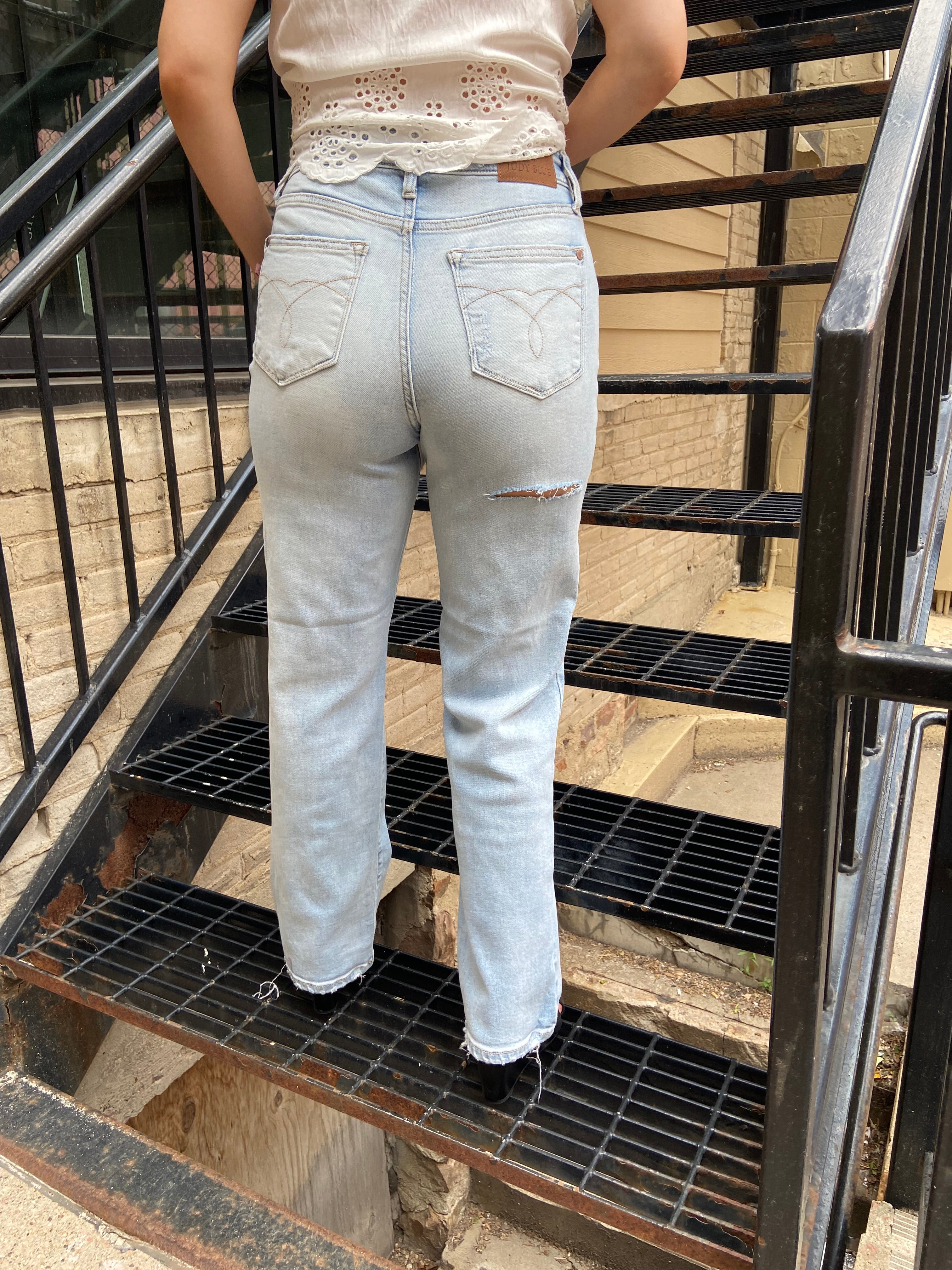 Jane Light Wash Judy Blue Jeans