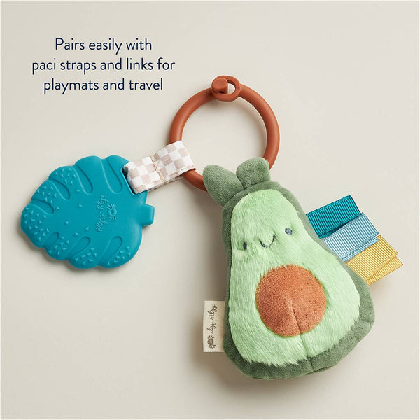 *New Options* Itzy Pal™ Plush + Teether: Strawberry