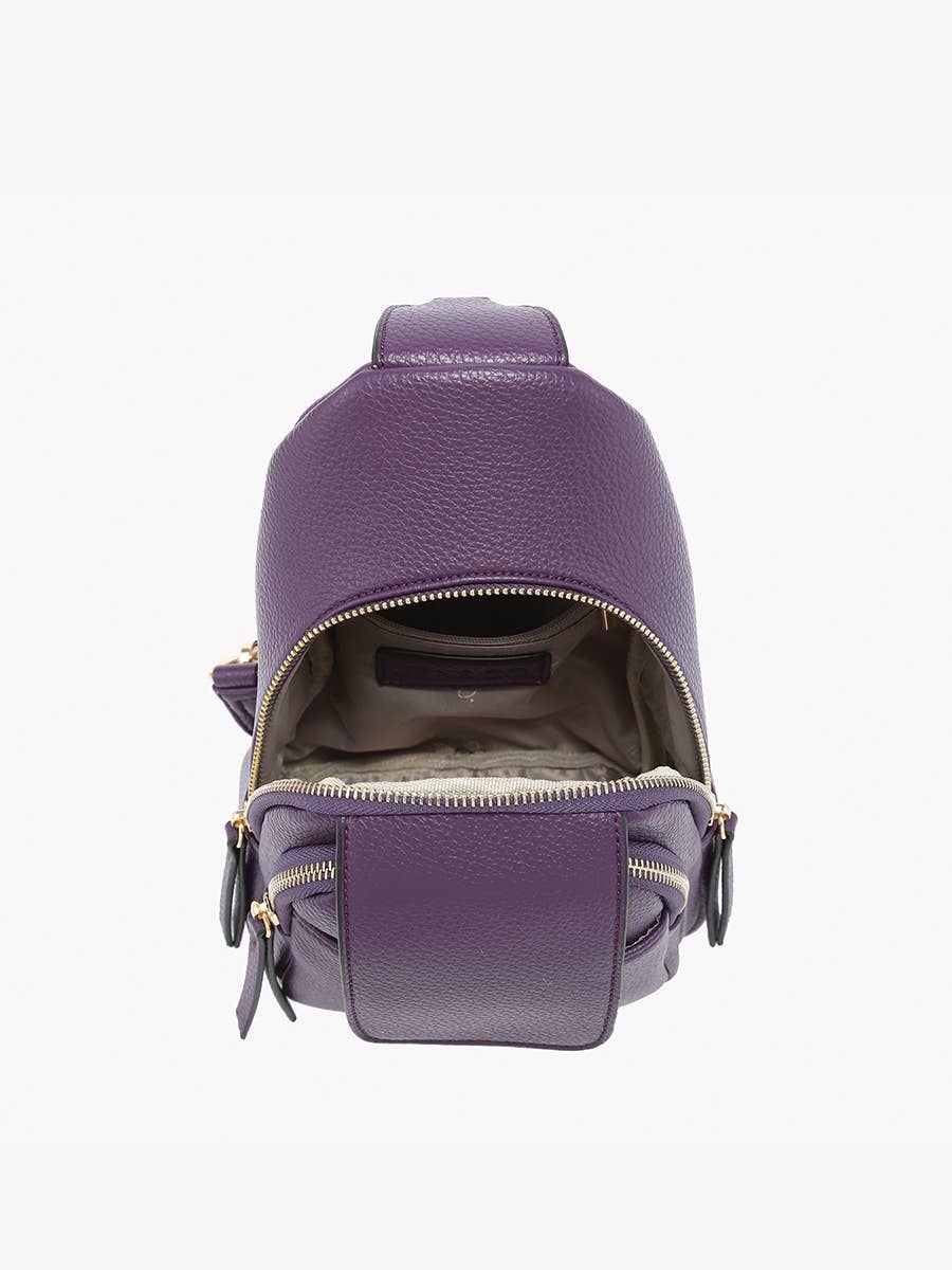 Sophia Sling Bag: Brown