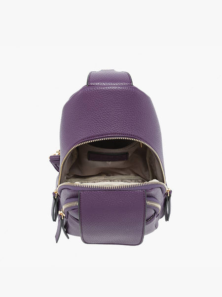 Sophia Sling Bag: Brown
