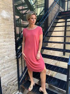 Lori Brick T-Shirt Dress