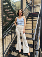 Bailey White Bootcut Denim Jeans - MK Threads Boutique
