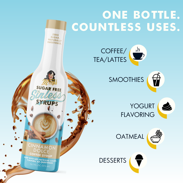 Cinnamon Dolce Sugar Free Sinless Syrups