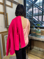 Rowan Rose Pink Satin Sleeveless Top