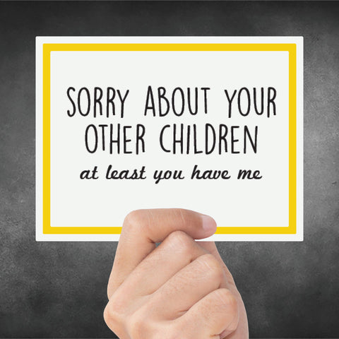 Snarky Card - Parents - Sorry About